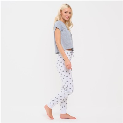 Пижама женская (футболка, брюки) KAFTAN Fresh style, размер 40-42