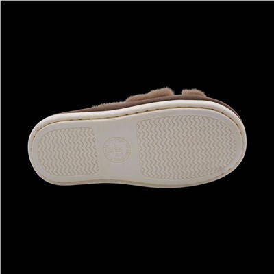 Тапочки меховые 10331 бежевые