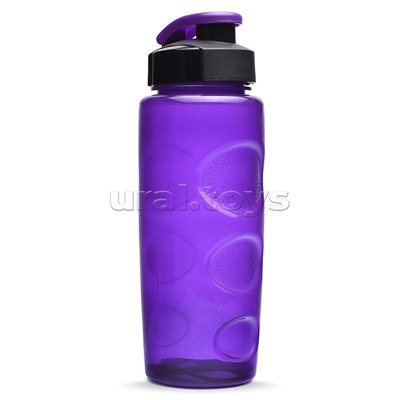 Бутылка для воды и др.напитков "HEALTH and FITNESS" 500 ml.anatomic ,в асс.
