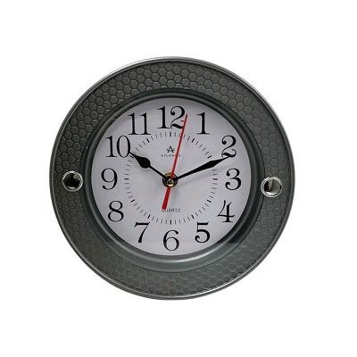 Часы настенные 212x42x212мм Atlantis TLD-6235 gray
