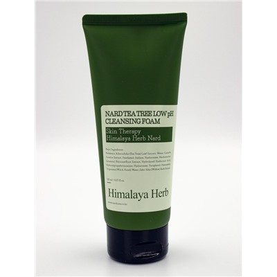 BOUQUET GARNI NARD - ПЕНКА ДЛЯ ЛИЦА НИЗКОКИСЛОТНАЯ С ЭКСТРАКТОМ ЧАЙНОГО ДЕРЕВА TEA TREE LOW PH CLEANSING FOAM, 150 МЛ