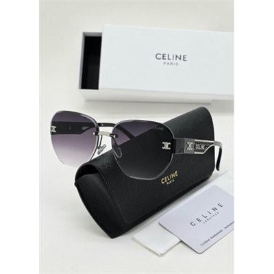 Набор женские солнцезащитные очки, коробка, чехол + салфетки #22881400