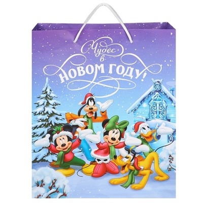 Пакет ламинированный, «Чудес в Новом году», 23×27×11.5 см