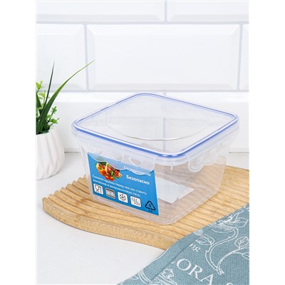 Контейнер Стандарт квадратный 850 мл / 90389 /уп 18/108/ ДОП СКИДКА НА КОРОБ 3%