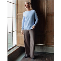 Джемпер тонкой вязки из хлопка с кашемиром