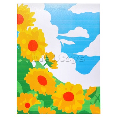Набор творческая мастерская "Подсолнухи" 30*40 см.