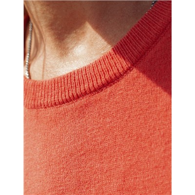 Джемпер тонкой вязки из хлопка с кашемиром