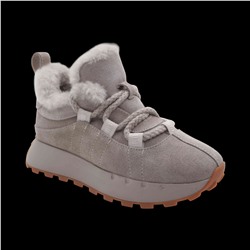 Ботинки на меху ZP-54 серые п/п