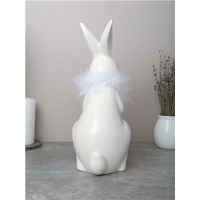 Статуэтка Кролик 24 см / FP23200 /уп 12/24/ фарфор