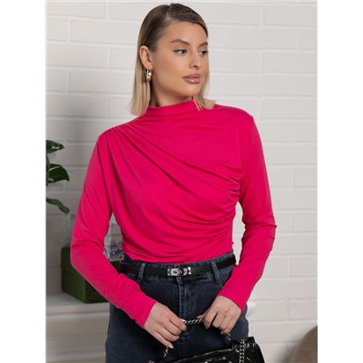 Лонгслив Тайна сердца (малиновый) Б15509-7М