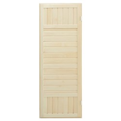 Дверь для бани и сауны сорт "ЭКСТРА" ЛИПА 180х70 см