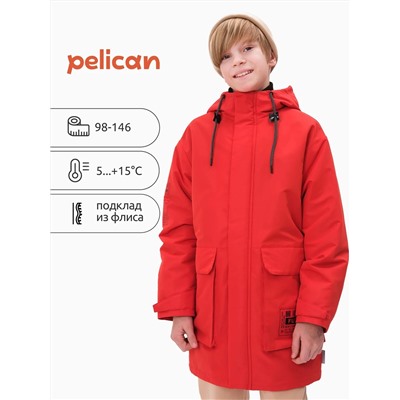 PELICAN Плащ BZRM3371