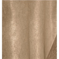 Готовые шторы арт.  05/03/270, комплект SOFT цвет: коричневый/беж. Размеры: (160(80+80) ширина х 270 высота) х 2, на универсальной шторной ленте.