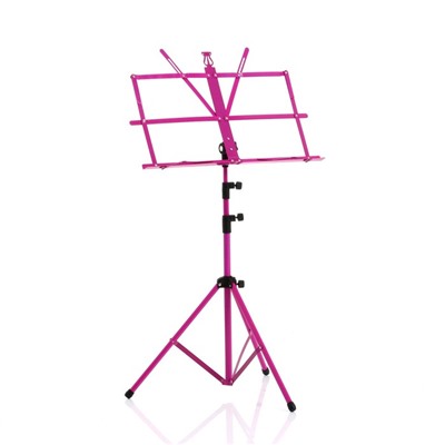 Пюпитр h=155 см, подставка для нот 50×28 см, фуксия