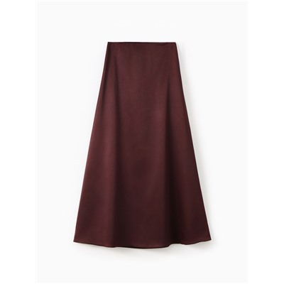 Юбка макси женская MINAKU, размер 42, цвет шоколад