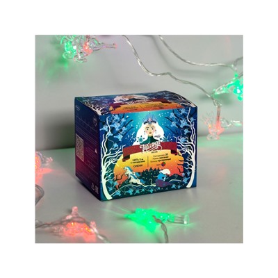 Гирлянда «Нить» 5 м с насадками «Олени», IP20, прозрачная нить, 20 LED, свечение мульти (RG/RB), мигание, 220 В