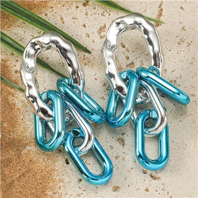 Серьги длинные на гвоздиках арт. 13 1488 (id 266986)