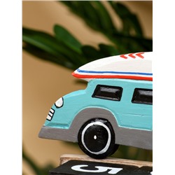 Календарь настольный «Машинка», 11×5×14 см, дерево