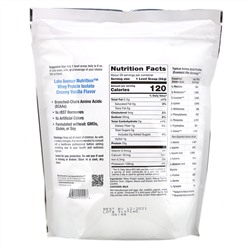 Lake Avenue Nutrition, Изолят сывороточного протеина, кремовая ваниль, 907 г (2 фунта)