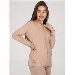 Лилиана - лонгслив светлый беж