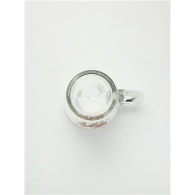 Кружка новогодняя стеклянная «С Новым годом. Пони», 300 мл