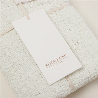 Наволочка декоративная с кисточками SL Home TASSEL, 45×45 см, молочная