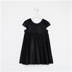 Платье нарядное для девочки KAFTAN, размер 86-92 см, чёрное