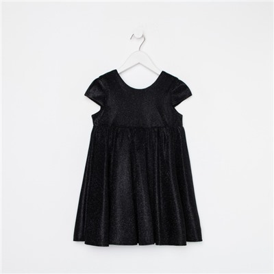 Платье нарядное для девочки KAFTAN, размер 86-92 см, чёрное