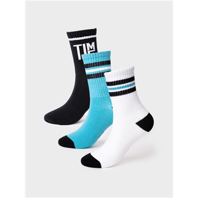 Носки трикотажные для мальчиков, 3 пары в комплекте