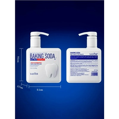 SADOER  Отбеливающая зубная паста сода, 300 гр