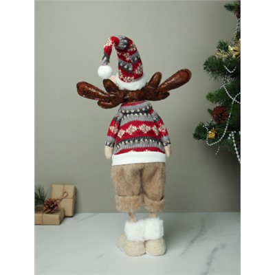 Новогоднее украшение Олень 45 см / AW-107 /уп 48/