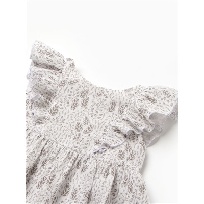 Платье для девочки MINAKU, белое, рост 116 см