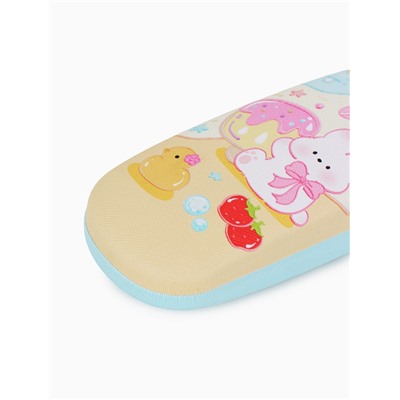 Футляр для очков на хлопушке, с рисунком, размер 16×4×6 см, МИКС