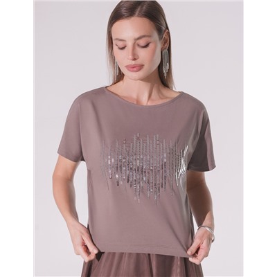 VILATTE Футболка D49.133