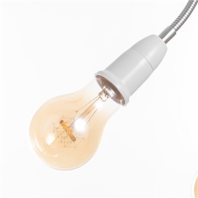 Светильник «Синди трио» Е27/(3хЕ27) 15 Вт белый 8×8×22 см BayerLux