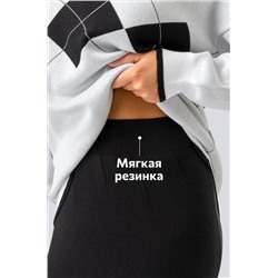 Женский вязаный костюм с юбкой Happyfox