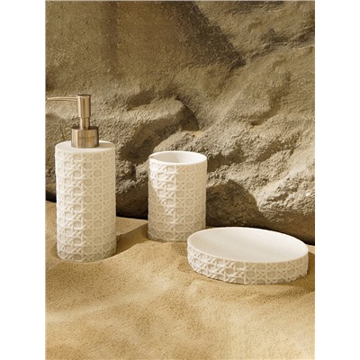 Аксессуары для ванной SL Home, 3 предмета, дозатор, мыльница, стакан