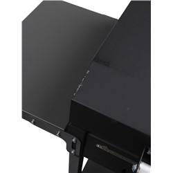 УЦЕНКА Мангал «MAH 203», 128.5×52×90.1 см, 2 мм, колеса, боковые полки, крышка