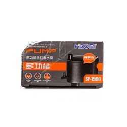 УЦЕНКА Помпа Hidom SP-1500, 1300 л/ч, 25 Вт, многофункциональная 3 в 1