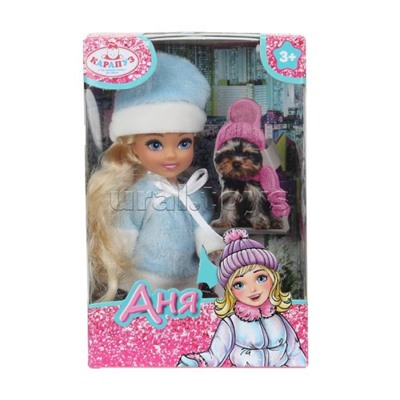 Кукла Аня 12 см, в коробке