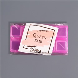 Органайзер для хранения мелочей, 10 ячеек, 8.7×4.3×2 см, розовый
