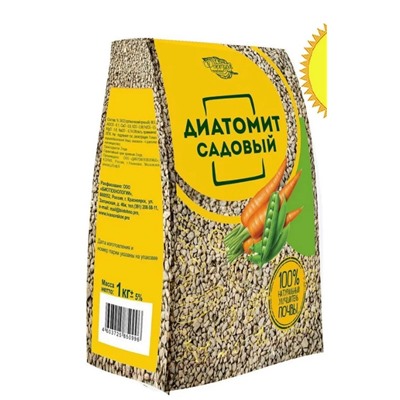 Диатомит 1кг садовый сер. Формул.пр