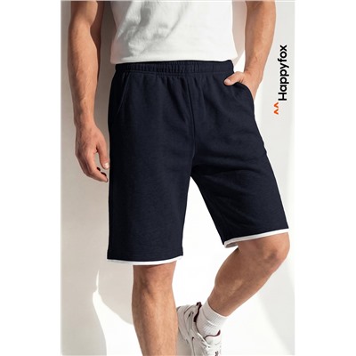 Мужские шорты из футера двухнитки Happyfox