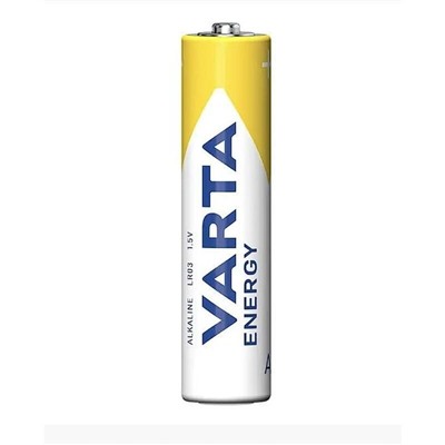 Батарейка VARTA ENERGY ААА 1.5V/LR03 (4 шт.) (Щелочной элемент питания) Германия
