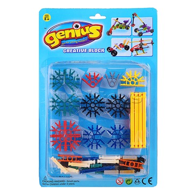 Конструктор"Винтики и шпунтики" на листе