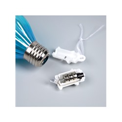 Набор ёлочных шаров «Северное сияние», 3 шт., d=7 см, 3 LED, от батареек AG13×9, свечение тёплое белое