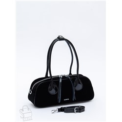 Сумка женская кожаная 91161MSS black Velina Fabbiano-Safenta