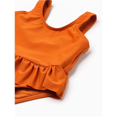 Купальник слитный детский MINAKU цвет коричневый, рост 116-122 см