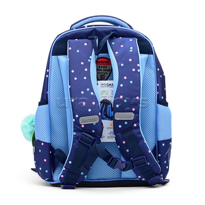 Ранец "Smart. Happy Pinguin" школьный жесткий 37x28x14 см (14 л) вес 800 г, 1 отделение на замке с карманом для учебников, 2 передних кармана на молнии, 2 боковых кармана на резинке с расширением, эргономичная формоустойчивая вентилируемая спинка и мягкие