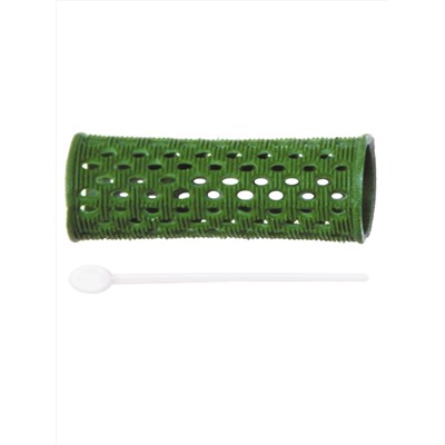 Dewal Бигуди пластиковые для волос RMHR-3, зеленый, d 26 мм, 12 шт. 2124